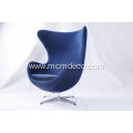 velvet fabric chair egg chair